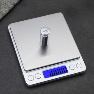 Factory Supply Mini 2kg 3kg ABS Stainless Steel Electronic Scale  Smart Digital Food Weighing Kitchen Scale