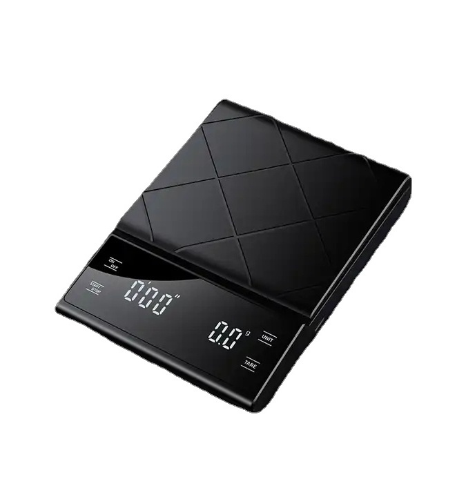 High Accuracy  Electronic Mini Smart Digital Best Coffee Scale  0.1g/3Kg Kitchen Coffee Scale Timer