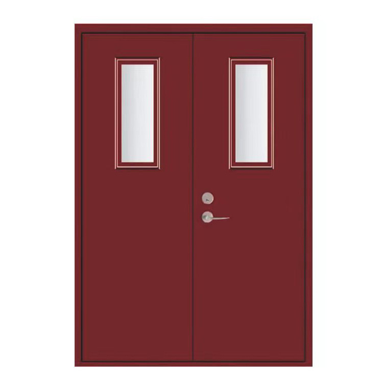 Wholesale Commercial Building hotel used fire proof door entrance steel doors