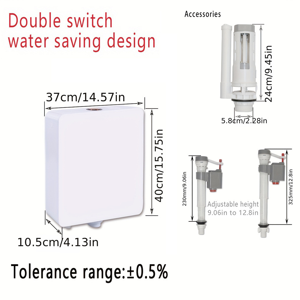 Manufacturer Wholesale High Quality Toilet Tank toilet cistern flush water tank with aromatherapy box