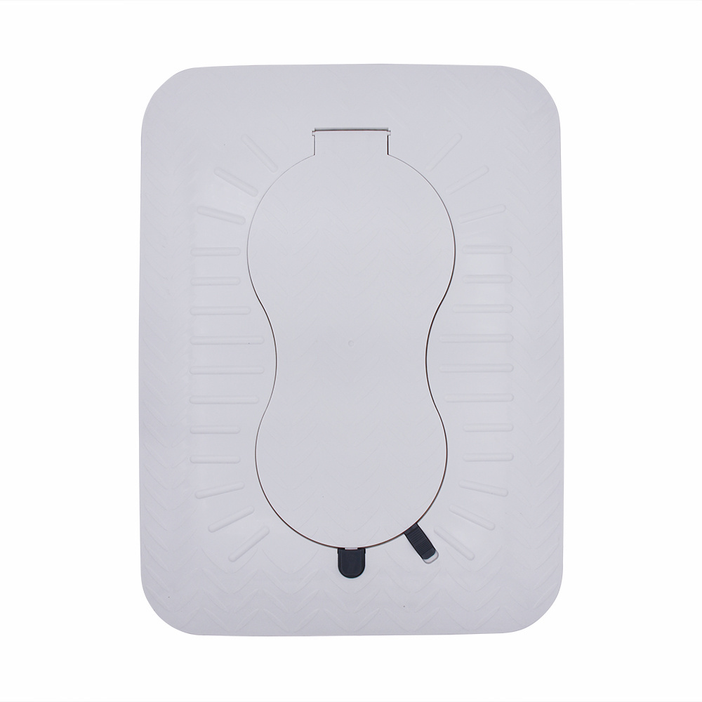 WC Ceramic squatting pan cover easy to clean durable sanitary public squatting toilet pan lid