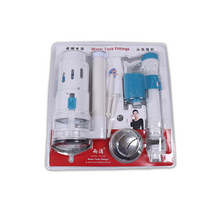 High-end packaging Universal Quiet Toilet Tank Fill Valve Tanks Repair Kit Fill Flush Valve Toilets