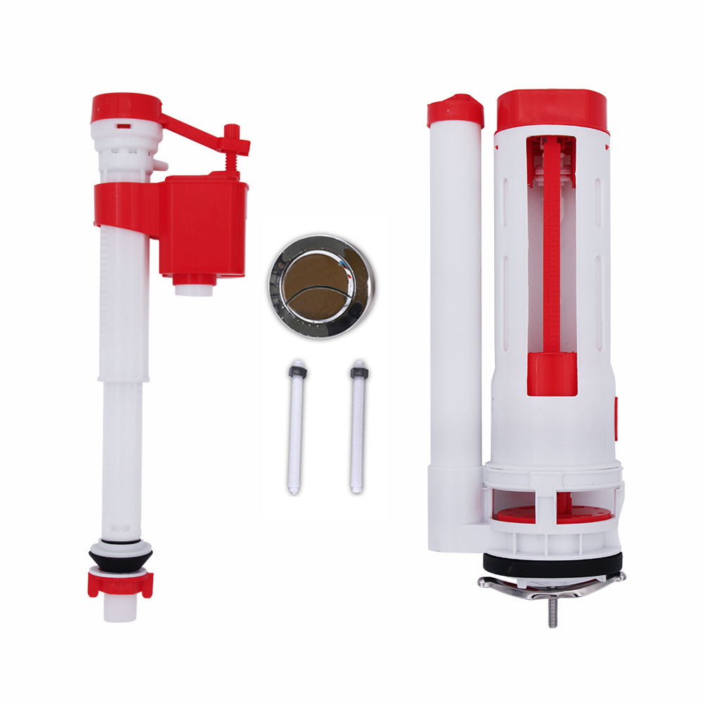 Toilet Dual Flush Valve with Push Button Toilet Fill Valve Repair Kit Toilet Fill Valve Replacement Kit