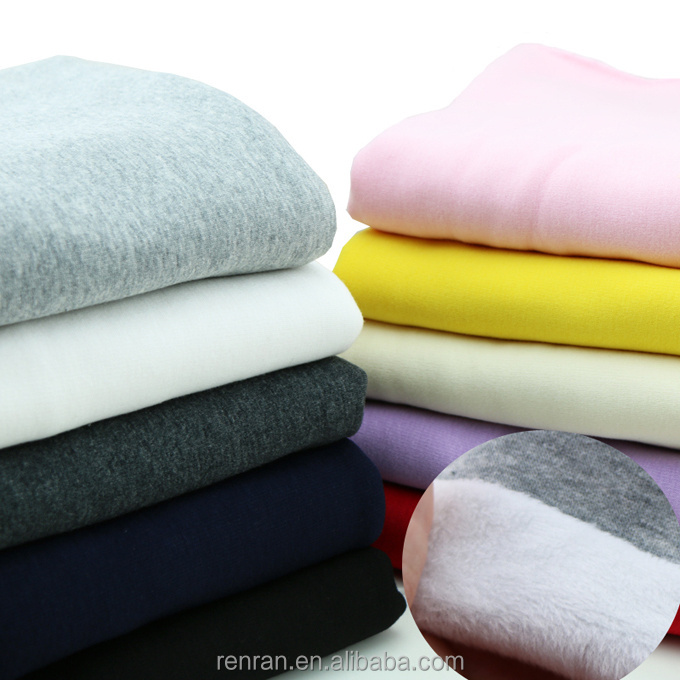 100 cotton melange grey 190g hoodies fleece fabric