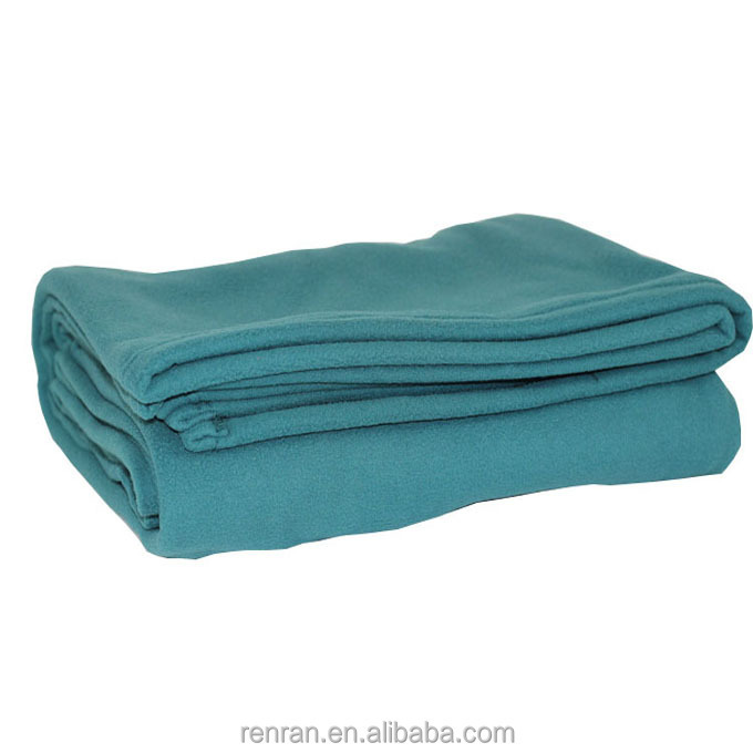 100% polyester cheap knitted polar fleece blankets in bulk