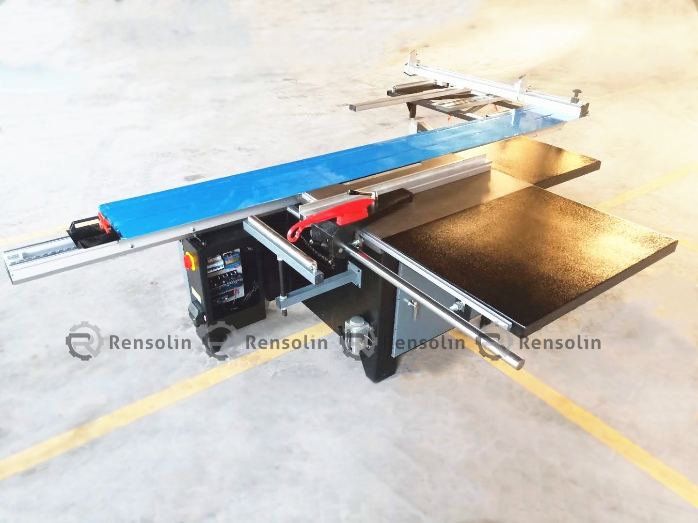 Sliding table saw melamine board cutting machine