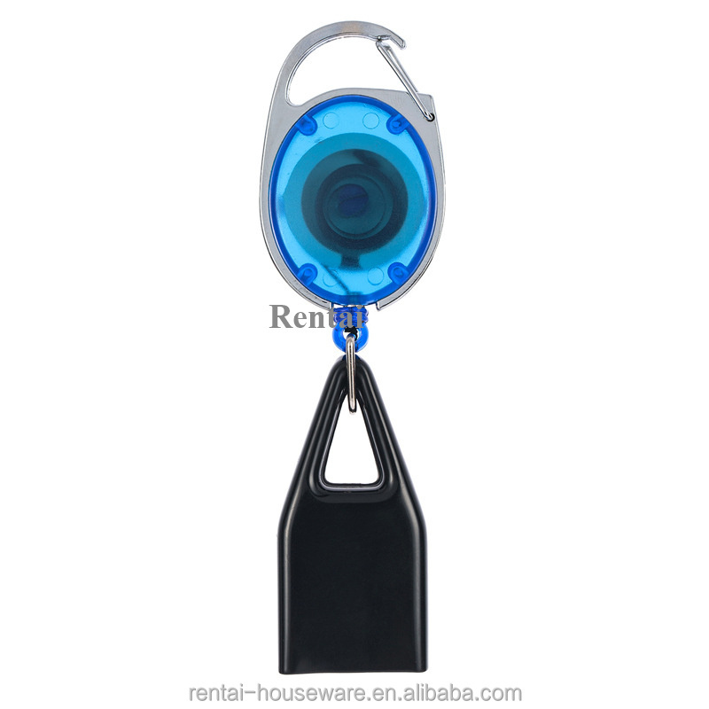 Retractable Creative Fashion Protective Lighter Simplicity Leash Safe Stash Clip  Keychain Lighter Holder