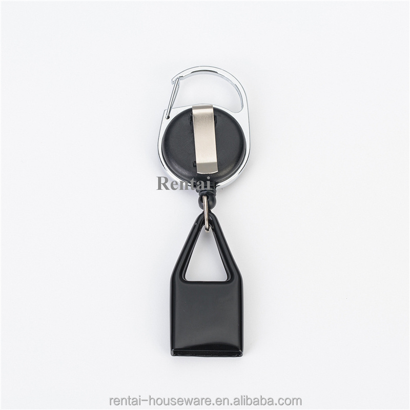 Retractable Creative Fashion Protective Lighter Simplicity Leash Safe Stash Clip  Keychain Lighter Holder