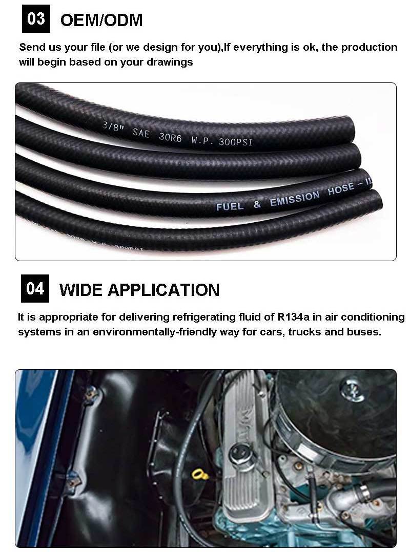 High Standard Reinforced Rubber Fuel Hose/Pipe For Engines Diesel, Air, Water, Oil EPDM Hose