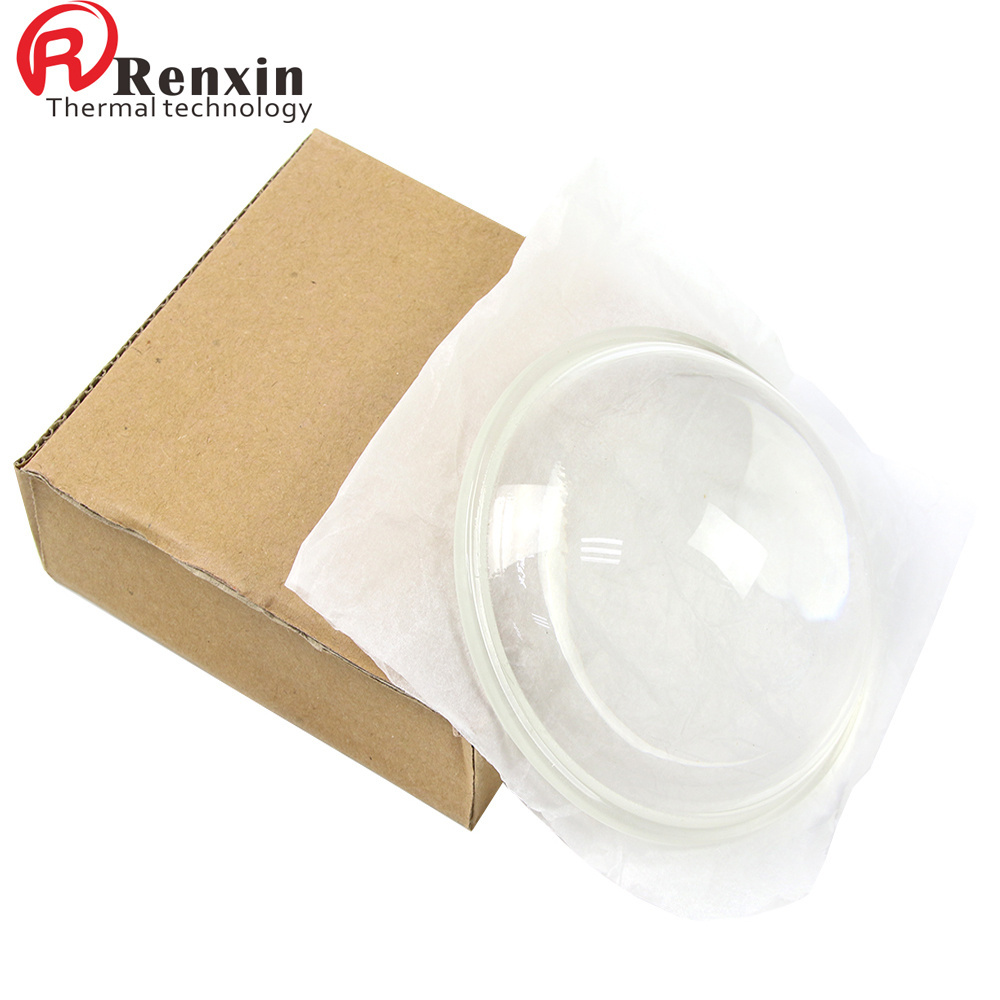 LED chips glass lens vero series transparent tempering glass lens for led lights