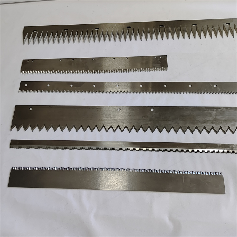 packaging machine cutting blade/serrated cutting blades