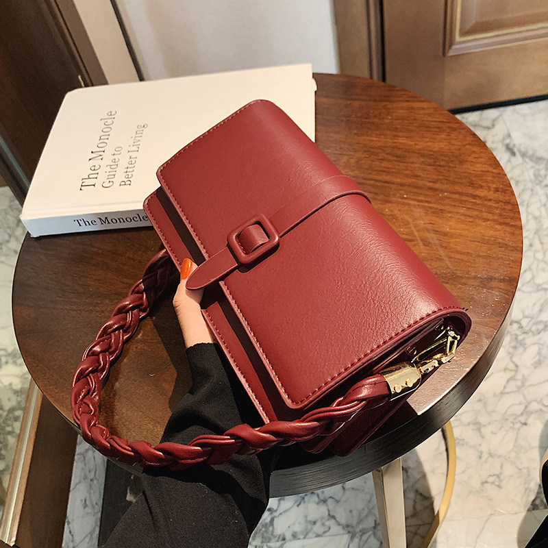 High Quality Pu Leather Ladies Designer Bags Famous Brand Women Handbags Braided Hand Luxury Handbags For Women Famous Brands