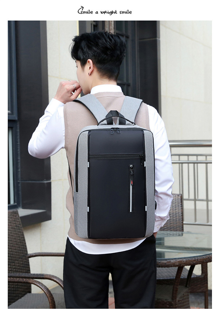 Leather Backpack Bag For Men Casual Kid Backpack School Bags Teenager Backpack Fashion School Bag For Boys Teenagers CY74017