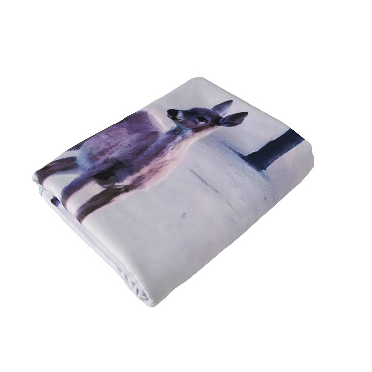 customised gym sweat towel pattern quick-drying towel yoga mat towel non slip for hot yoga