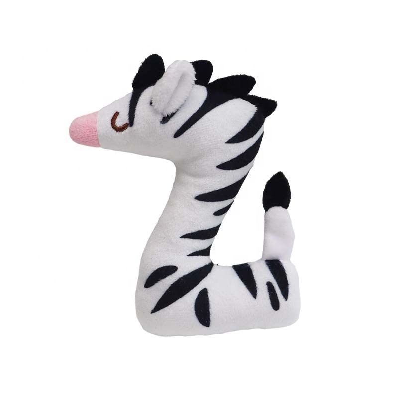 Pet Dogs Toy Relieve Depression Bite Resistance Puppy Plush Soundmaking Toys 26 English Letters Plush Squeaky Toys Wholesale