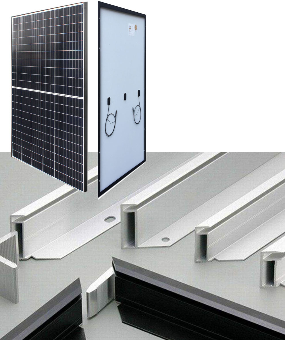 REOO hot sale solar raw material aluminum frame for assembling solar panel