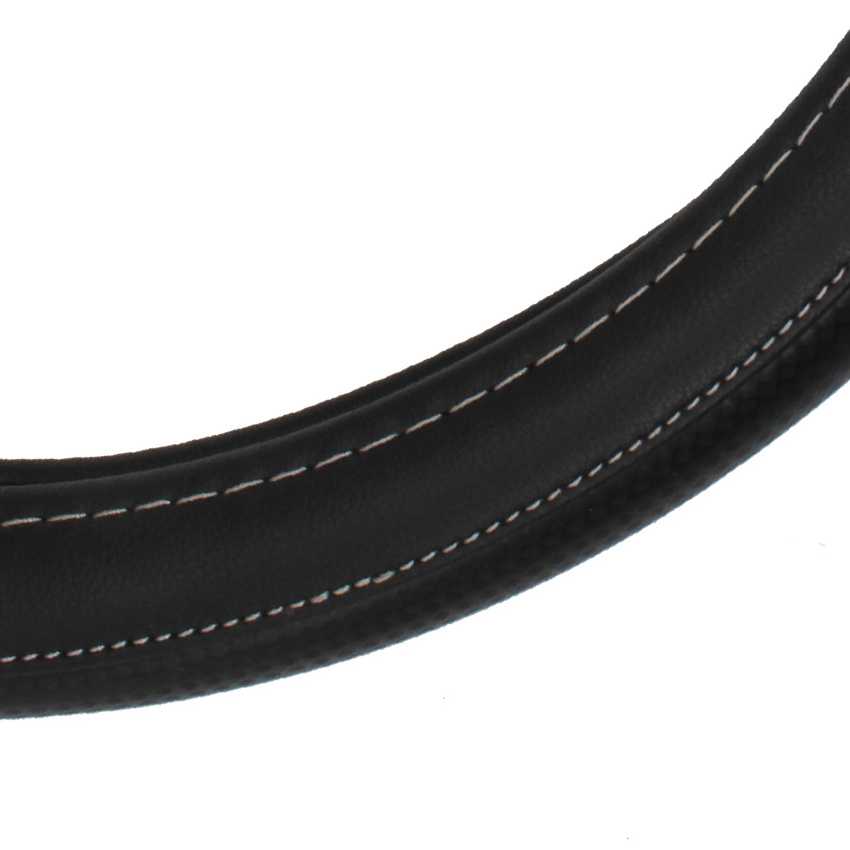 black mesh PVC Universal Steering Wheel Cover