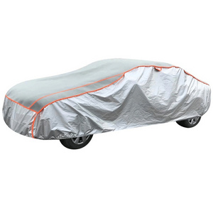 Waterproof Anti-hail Car Cover All Weather Anti-Scratch UV Protection with 170T Polyester PEVA Car Cover