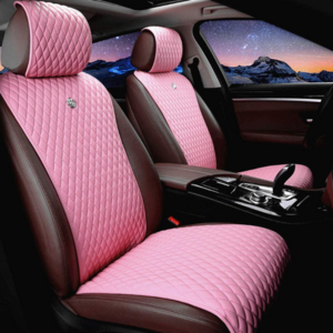 Fashion Universal Seat Covers Soft Red Leather Seat Cover for Cars Auto Seat Cushion Covers 11pcs for Car Auto Truck SUV