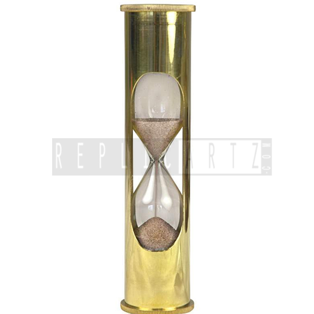 Solid Brass Hourglass Nautical Sand Timer Vintage Watch Antique Brass Nautical Maritime Glass Sand Timer Vintage Sand timer