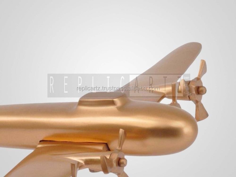 High Quality Aluminum Decorative Aircraft Model Plane Die-cast Alloy Airplanes for Gift and Collection