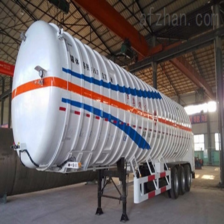 High pressure gas long tube frame semi trailer