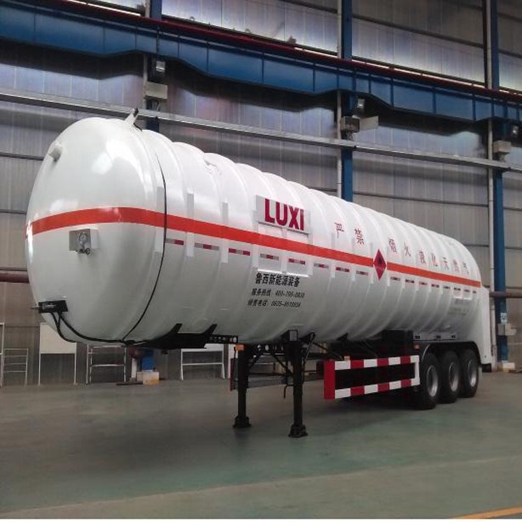 High pressure gas long tube frame semi trailer