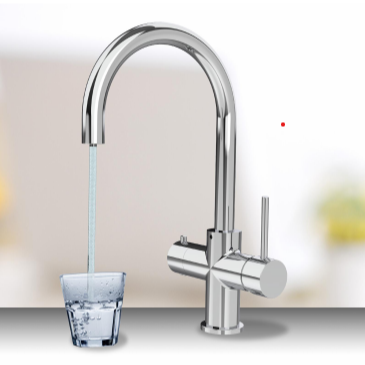 Two Handle 4 in1 Boiling Stainless Steel  Kitchen Taps Instant Boiling Water Tap Hot Cold Mixer Water Filtration Tap and Faucets