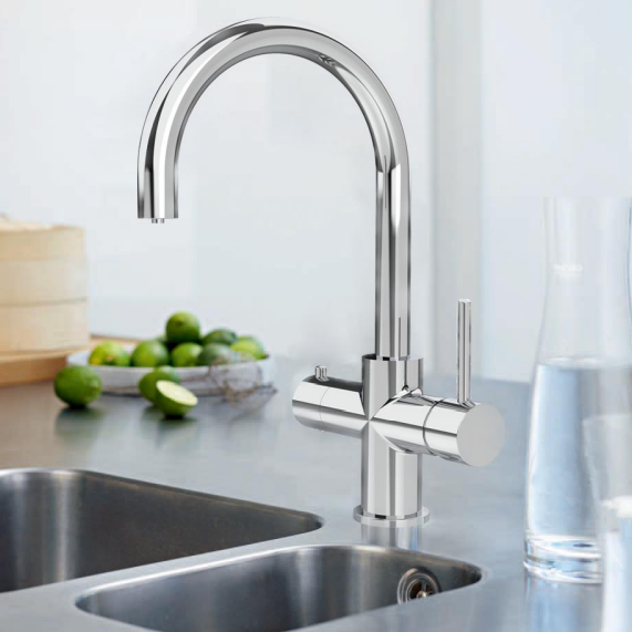 Luxury CUPC 5 in 1 Chilling Boiling Sparkling Kitchen Boiling Water Filter Tap Hot Water Cold Mixer Filtration Taps and Faucets