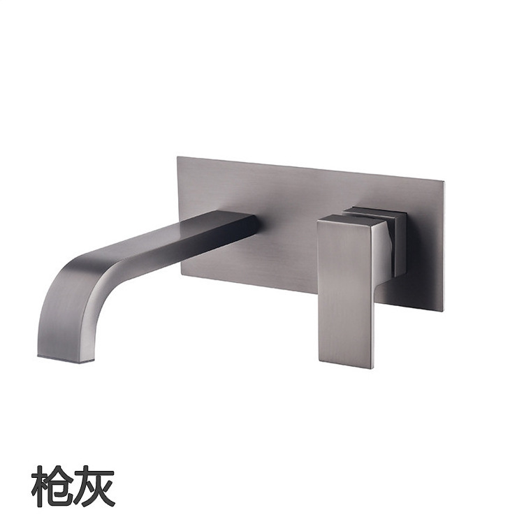 customized Concealed faucet all copper basin faucet Washbasin wall basin faucet for bathroom