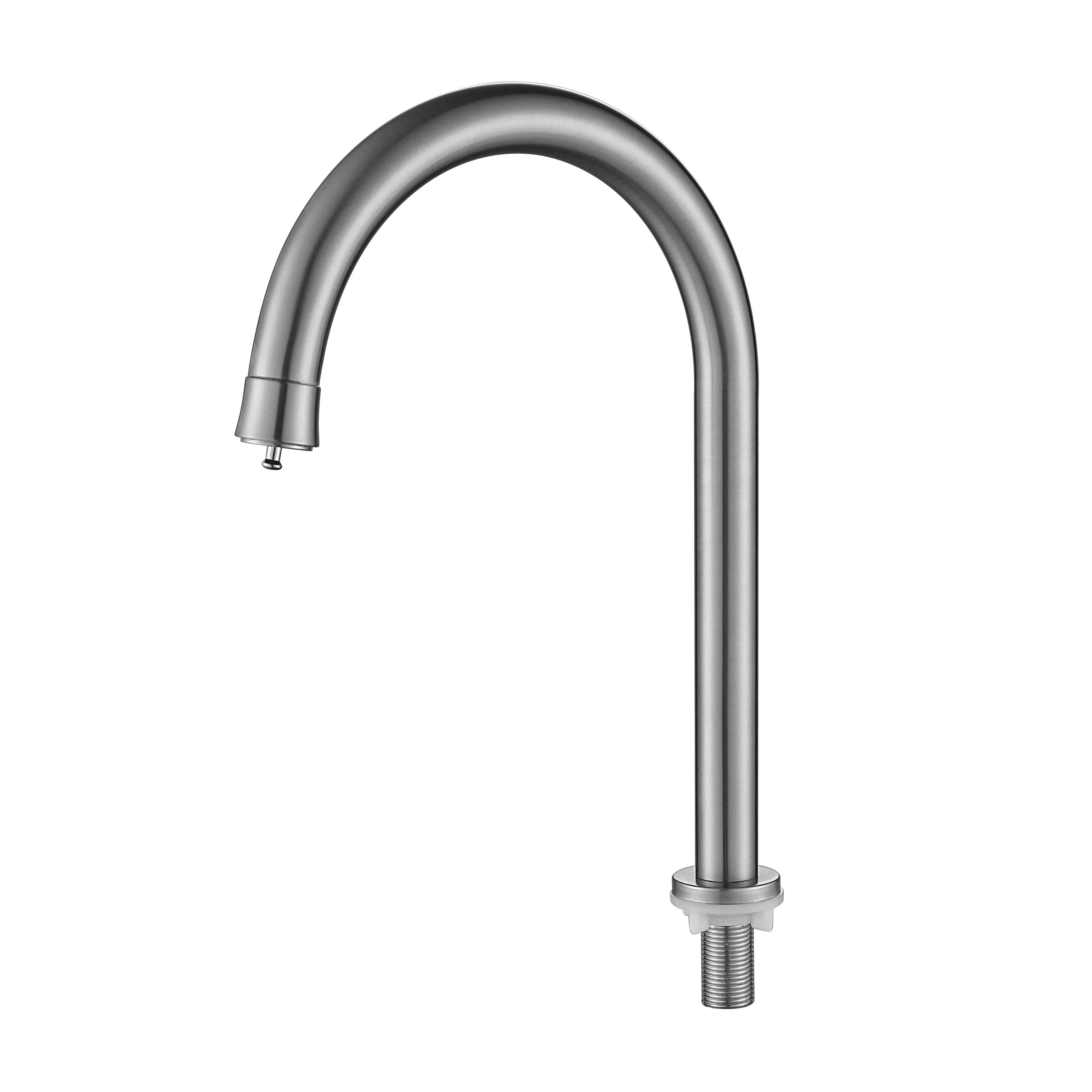 New product SUS304 deck mount basin faucet spout with touch tap aerator  Lead Free Kitchen Bar Sink Faucet