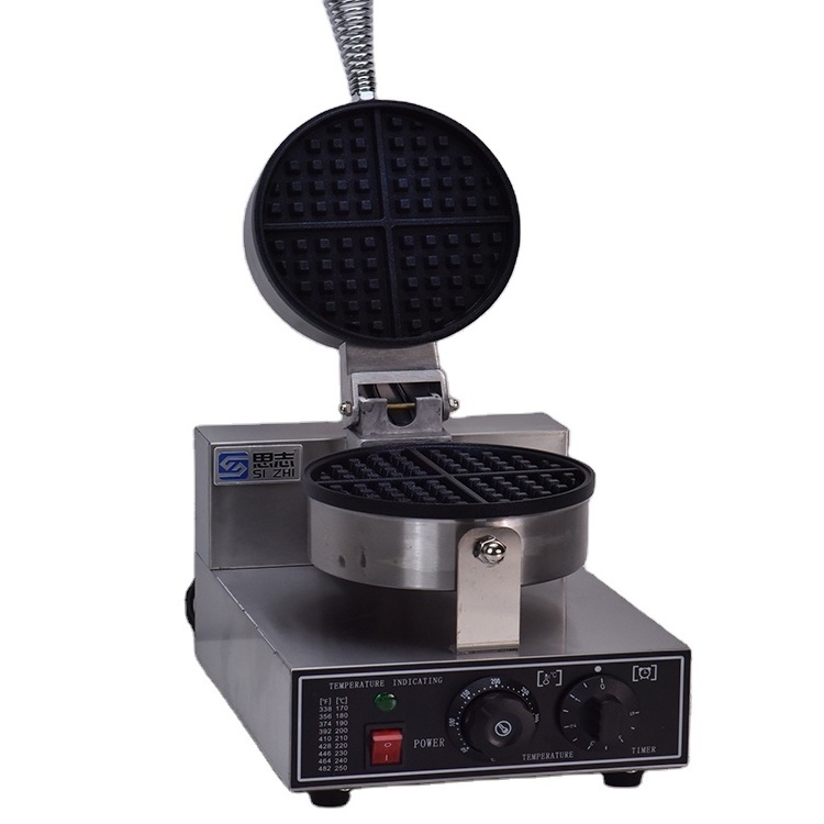 Electric Commercial Icecream A Glace Automatic Mini Waffle Making Wrapper Egg Roll Maker Ice Cream Cone Machine