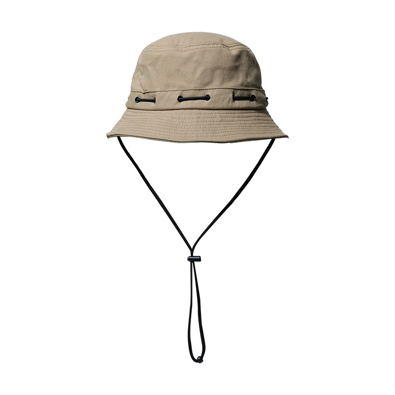 Street Rope Basin Hat Men and Women Casual Sun Shield Fisherman Bucket Hat