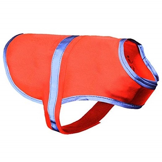 Hi-Vis Fluorescent Dog safety vest dog reflective gear Sizes to fit Small Medium Large