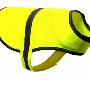 Hi-Vis Fluorescent Dog safety vest dog reflective gear Sizes to fit Small Medium Large