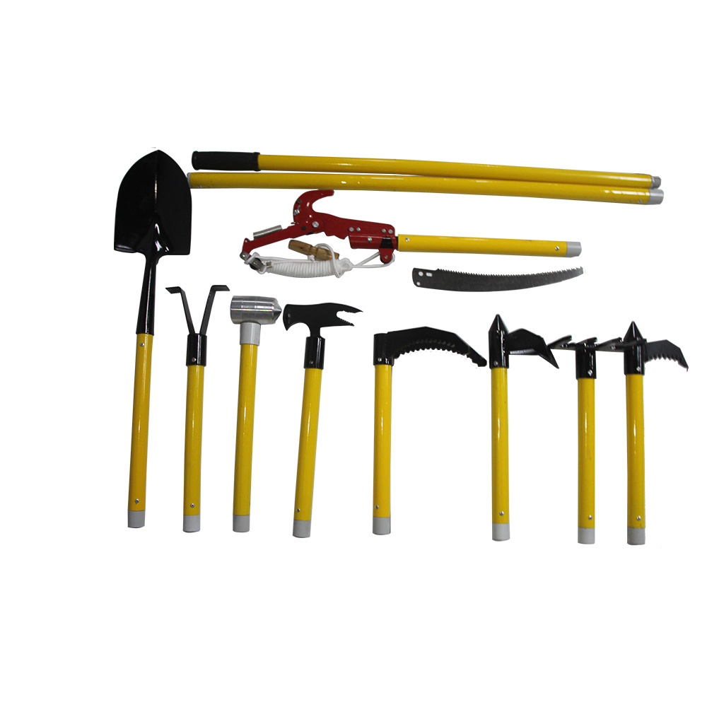 Multifunctional Manual Hardware Hook Shovel Hammer Saw Rescue Tools Set