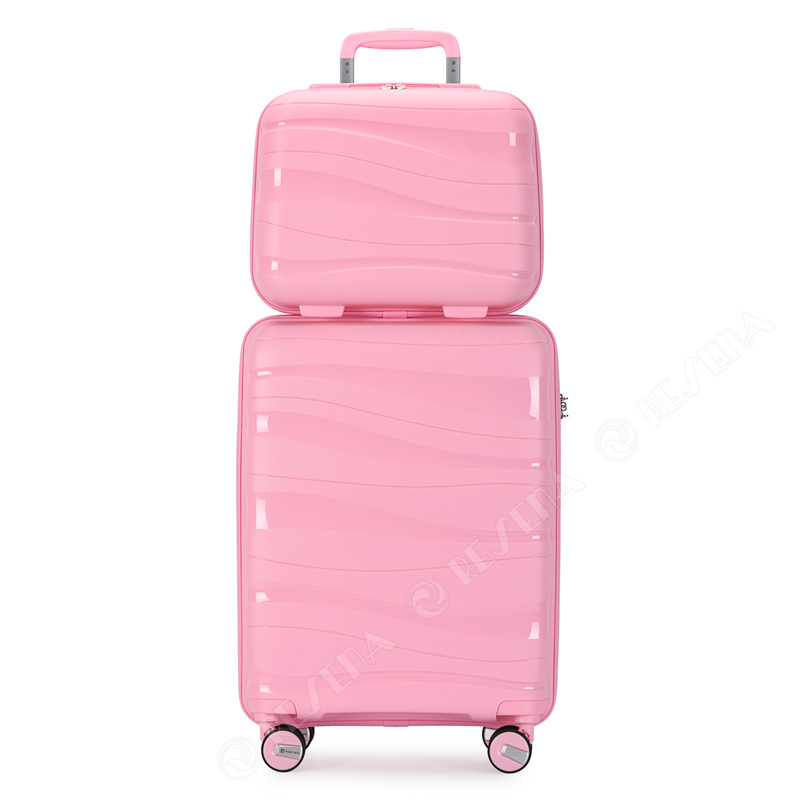 RESENA RP1908 PP 4pcs New Model Valise Koffer Sets Travel Luggage Sets Suitcase with Ready bag