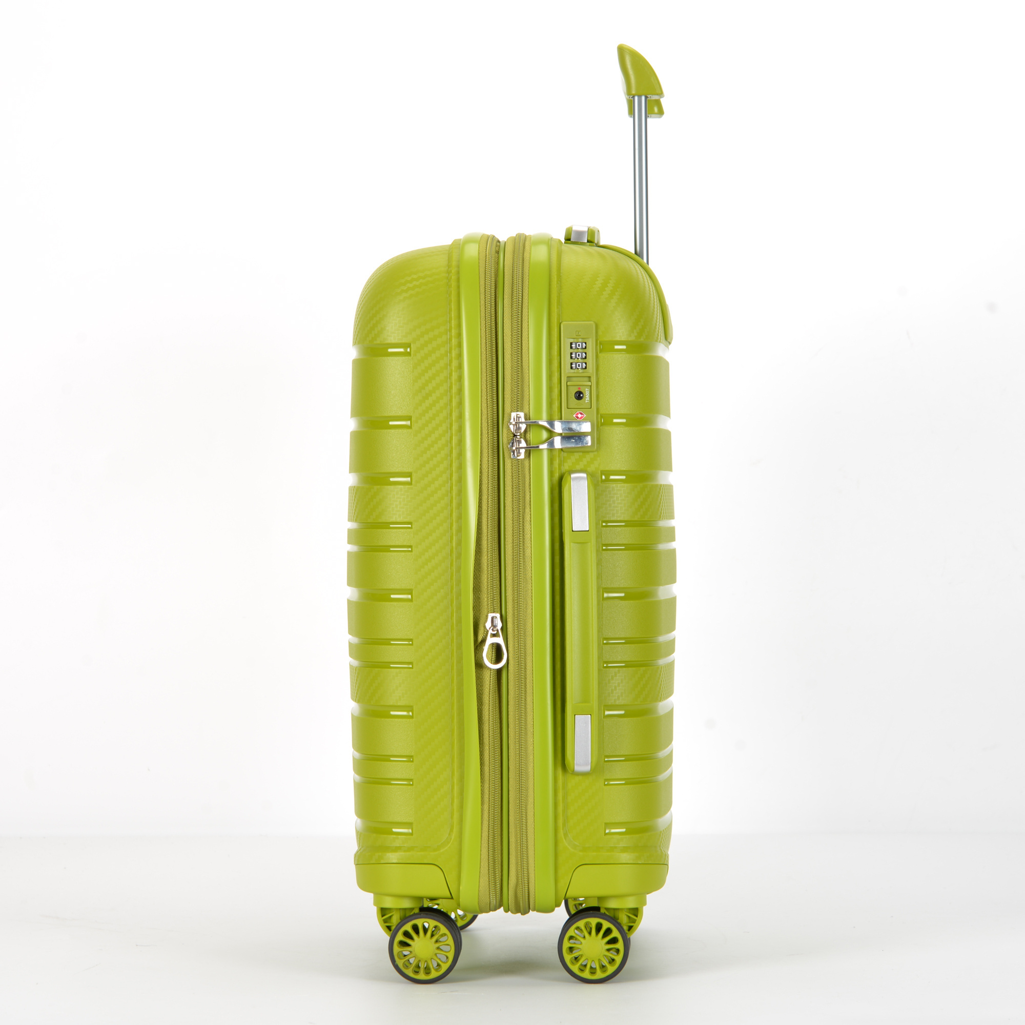 Super September hot sale high Quality PP Trolley Luggage new Design100% PP Hard  shell PP Valise for Travel Luggage Sets