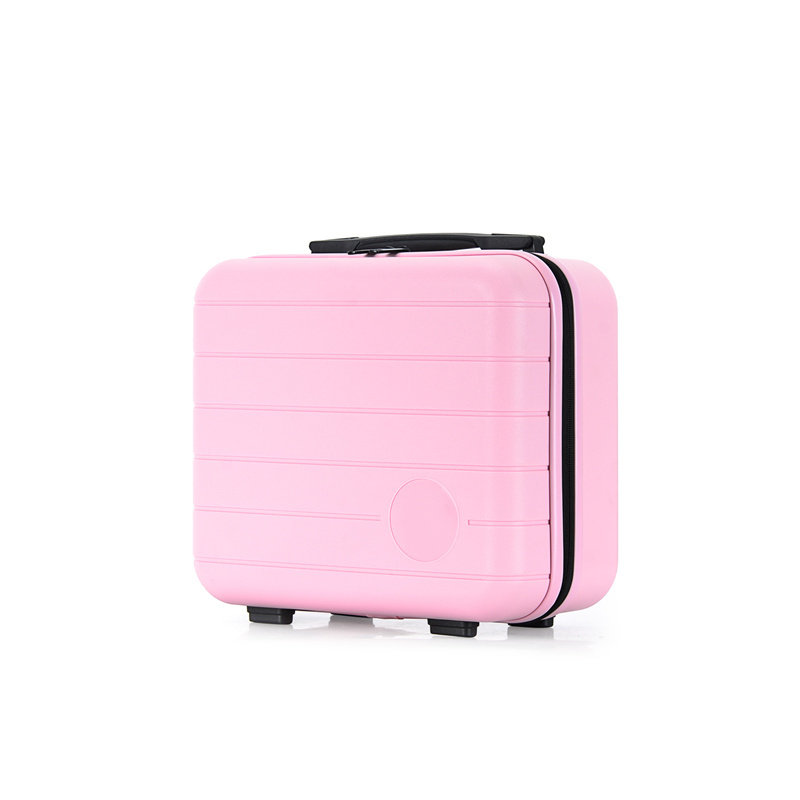 Best-selling Korean Fashion Custom Logo 12 inch PP Hardshell Mini Makeup Suitcase Travel Bags Luggage