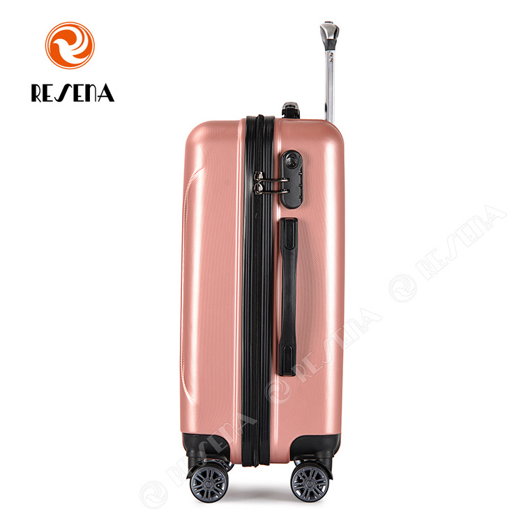 RESENA Factory ABS Family Travel Suitcase ABS Valise Trolley Luggage Sets for Women Baggage