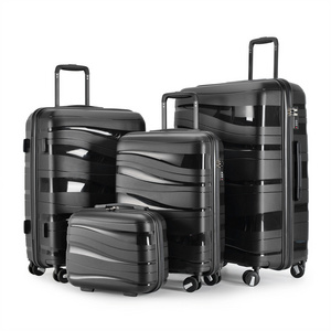 RESENA RP1908 Original Factory Own Design Valise PP Travel Trolley Luggage Bag Luggage Suitcase with Ready bag