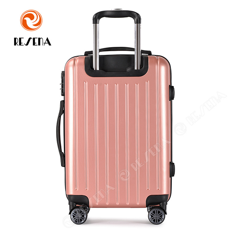 RESENA Factory ABS Family Travel Suitcase ABS Valise Trolley Luggage Sets for Women Baggage