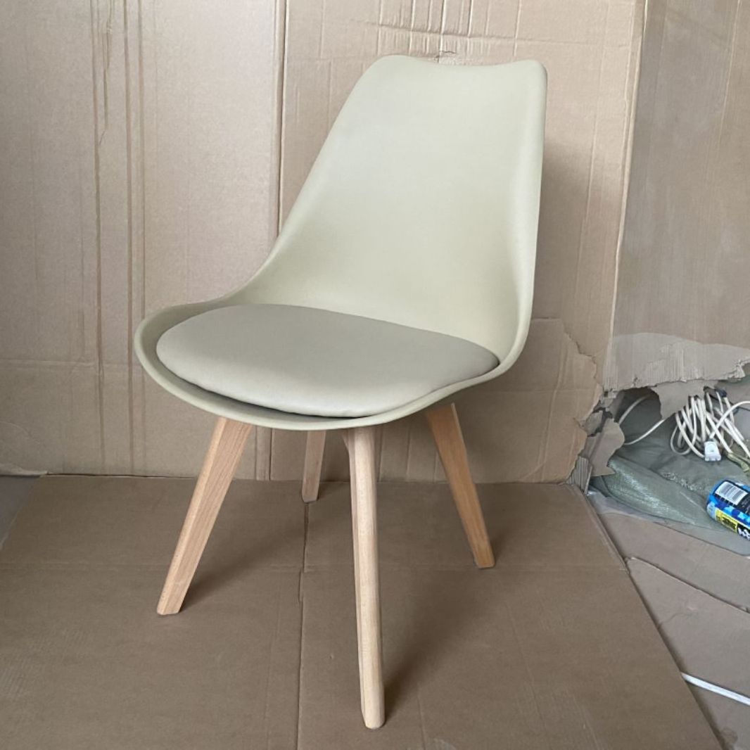 Free Sample High Quality Modern Wood Leg Dinning Plastic Chairs Cheap Price Restaurant Occasional Chair Modern