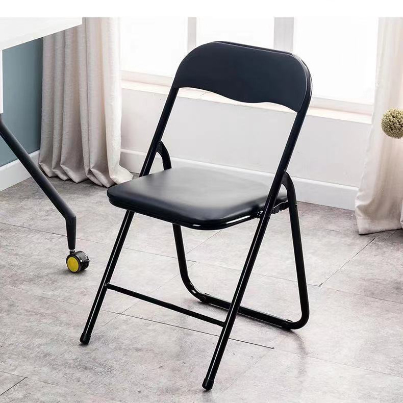 Wholesale modern Cheap Restaurant Folding Hotel Chairs High Quality PVC Seat Metal Legs Wedding Chairs office computer chair