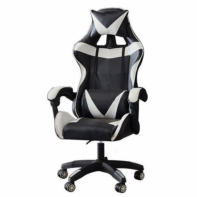 cheap custom anji office swivel reclining pu leather computer game chair racing silla gamer gaming chair