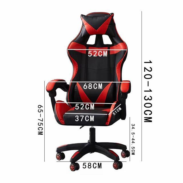 Cheap High Quality Racing Chair PC Sillas Gamer Gaming Chair wholesale PU Leather gaming chair With Foofrest