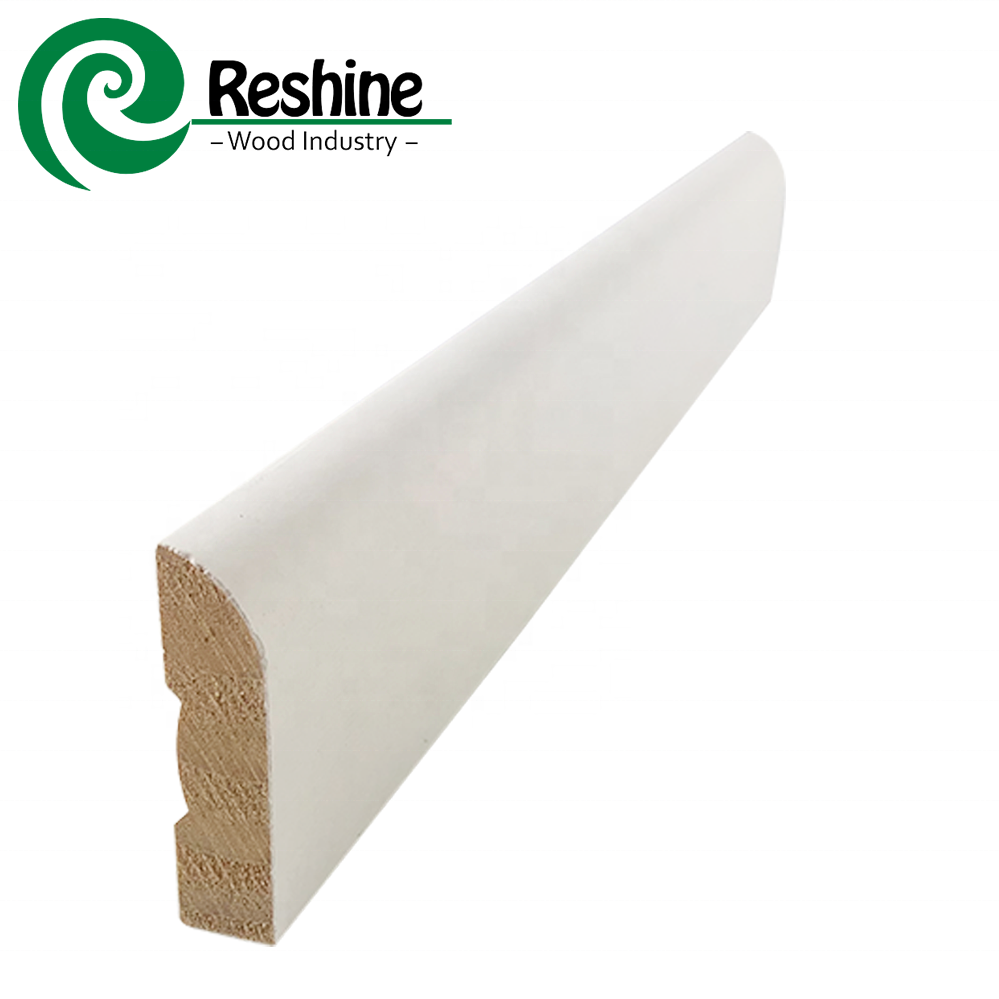 Hotsale Primed Base Molding Skirting Board MDF Baseboard