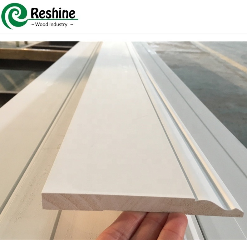 Hotsale Primed Base Molding Skirting Board MDF Baseboard