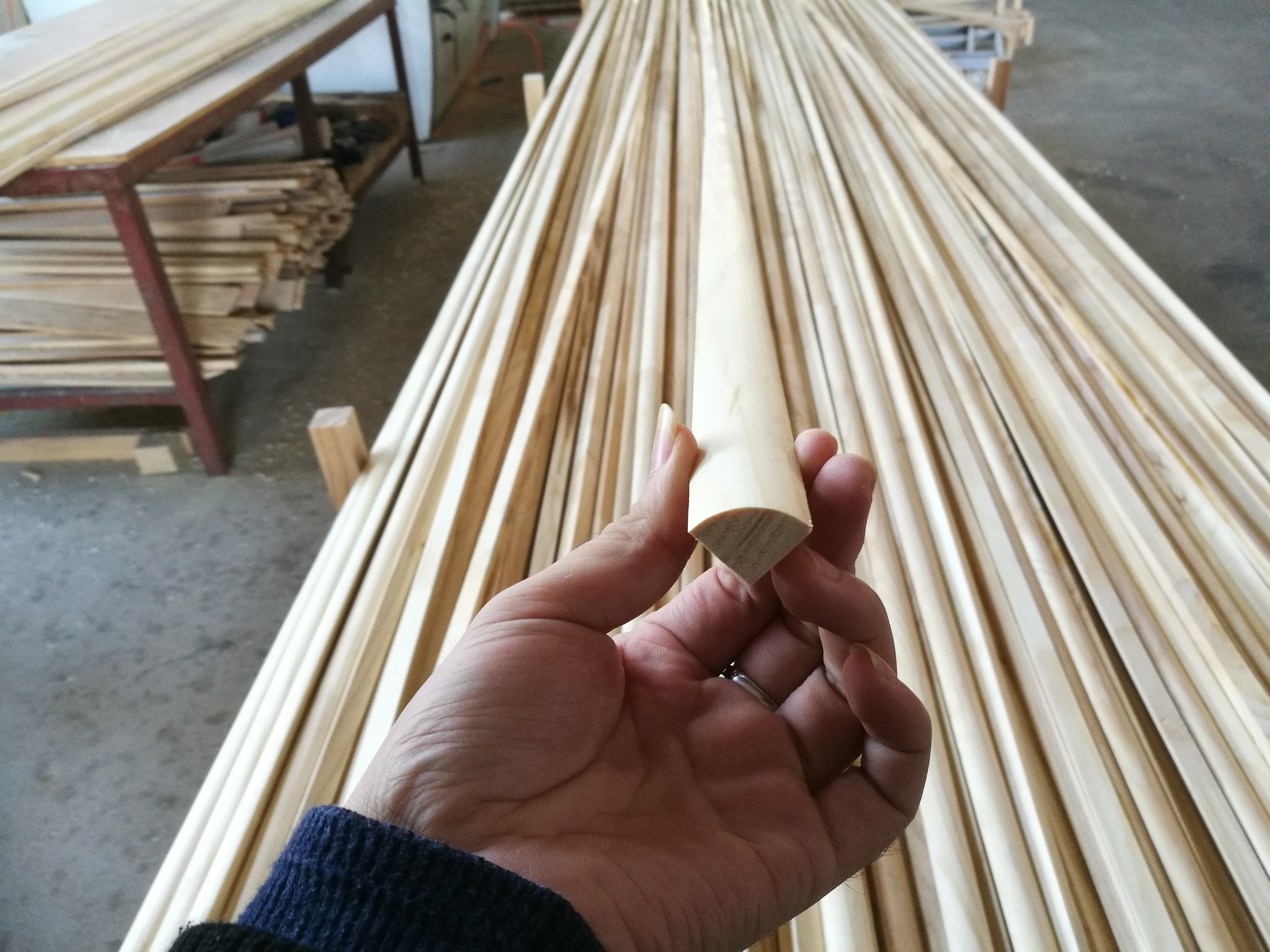 Factory Quarter Round Quarter Round Moulding Pine Wood Moulding Trim