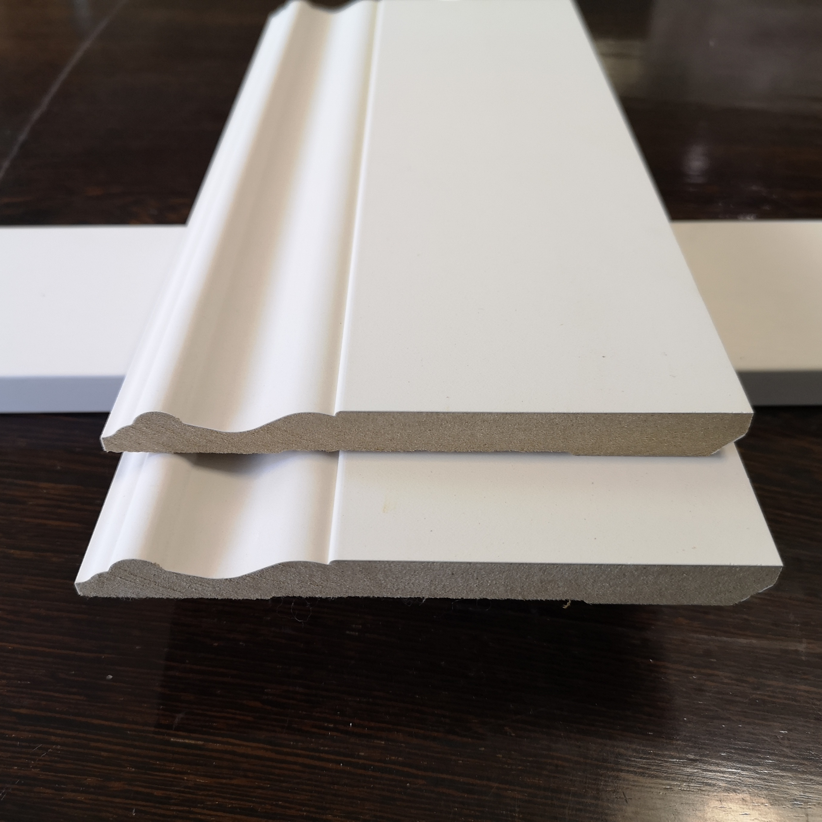 Gesso Plaster Gypsum Baseboard Line Molding Wood Moulding Baseboard Wall Skirting